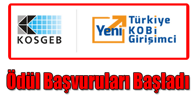 2015 Yılı KOBİ ve Girişimcilik Ödül Başvuruları Başladı