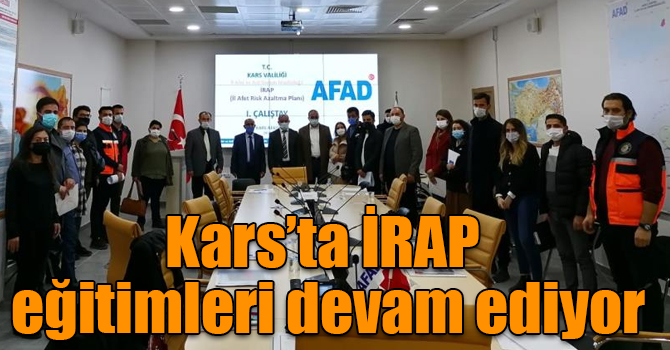 Kars’ta İRAP eğitimleri devam ediyor