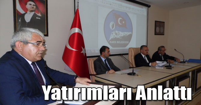 Başkan Karaçanta, Yatırımları Anlattı