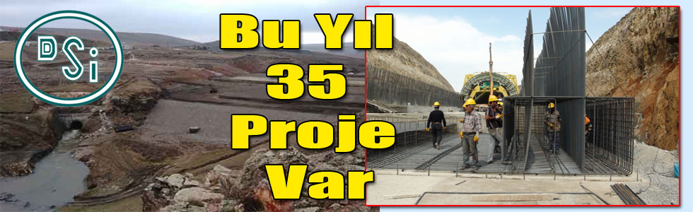 Bu Yıl 35 Proje Var