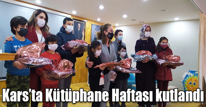 Kars’ta Kütüphane Haftası kutlandı