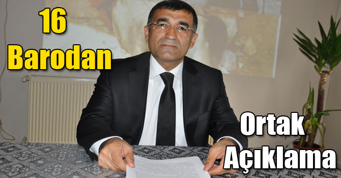 16 Barodan Ortak Açıklama