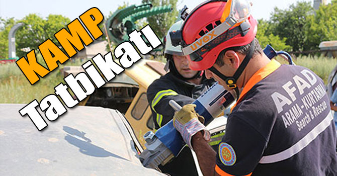 AFAD’ın KAMP Tatbikatı