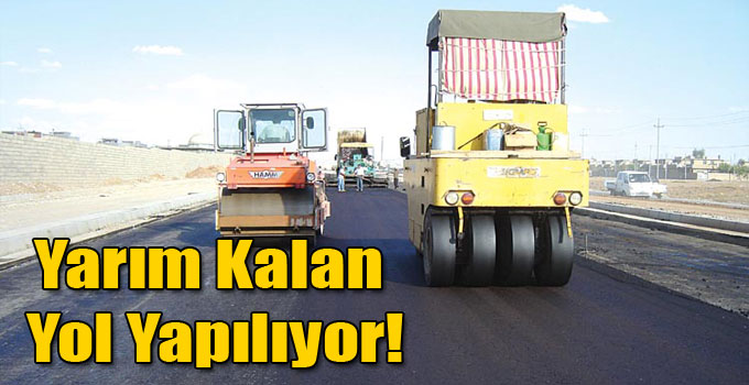 Kars'ta Yarım Kalan Yol Yapılıyor!
