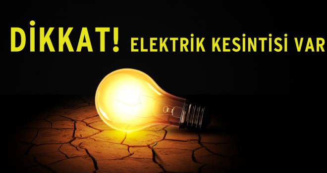 Kars'ta Elektrik Kesintisi