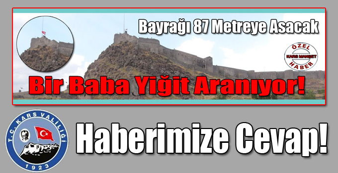 Kars Valiliğinden Kars Manşet'in Haberine Cevap!