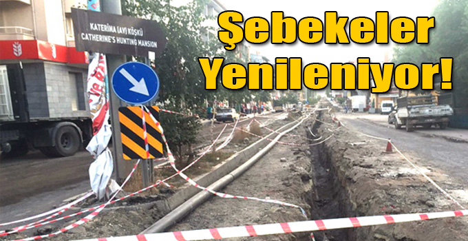 Sarıkamış'ta İçmesuyu Şebekesi Yenileniyor!