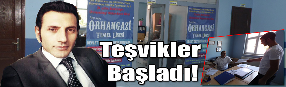 Teşvikler Bugün Başladı!