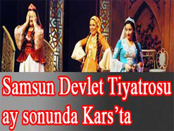 Devlet Tiyatrosu ay sonunda Kars’ta