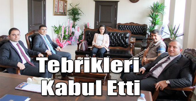 Sarıkamış Kaymakamı Yusuf İzzet Karaman, Tebrikleri Kabul Etti