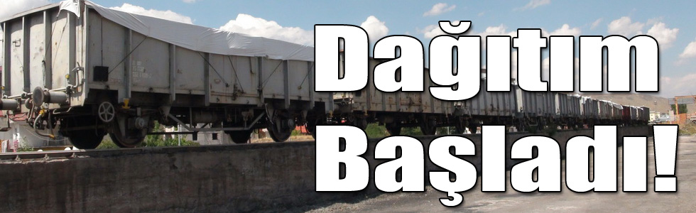 Kars'ta Yardım Kömürü Dağıtımına Başlandı!