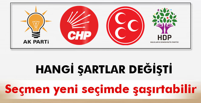 Seçmen Yeni Seçimde Şaşırtabilir