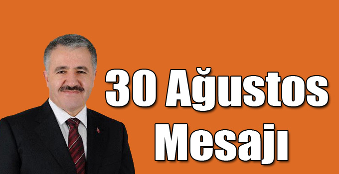 Arslan’ın 30 Ağustos mesajı
