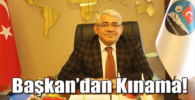 Başkan Karaçanta, Kars'ta Yaşanan terör Olaylarını Kınadı!