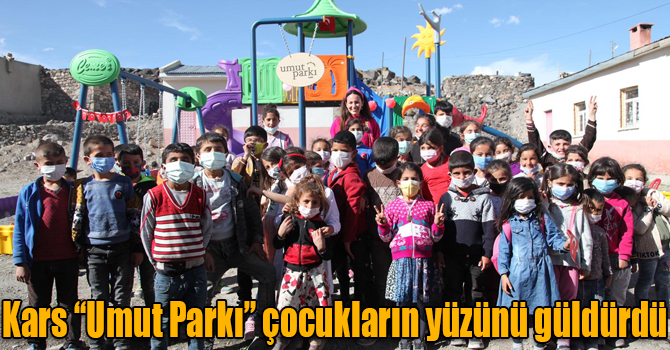 Kars “Umut Parkı” 23 Nisan’da çocukların yüzünü güldürdü