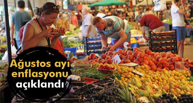 Ağustos Ayı Enflasyonu Açıklandı