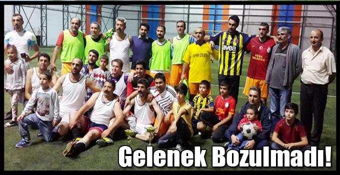 Kars Çimento Fabrikası’nda Geleneksel Futbol Turnuvası Bu Sene de Yapıldı