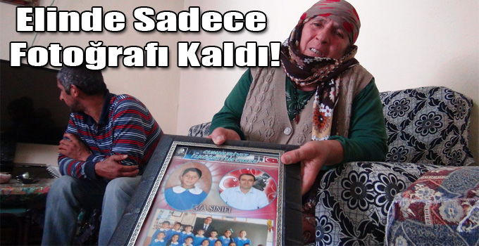 Elinde Sadece Fotoğrafı Kaldı!