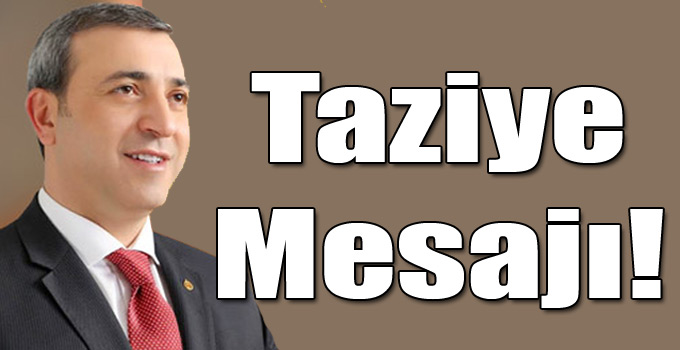 Erdoğan Yıldırım’ın Taziye Mesajı!