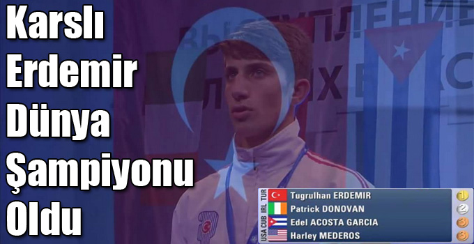Tugrulhan Erdemir Dünya Şampiyonu Oldu