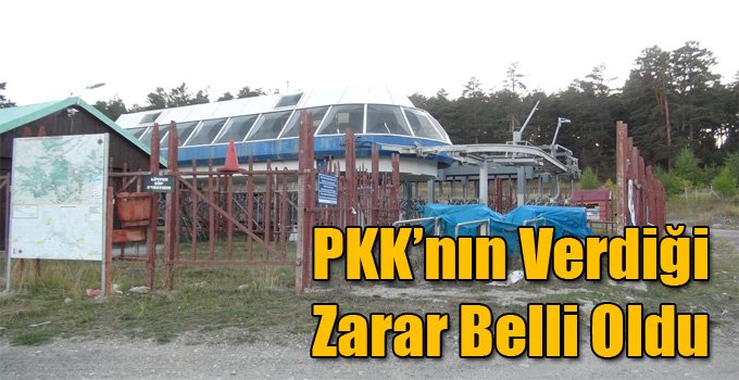 Sarıkamış Kayak Merkezinde Zarar Belli Oldu!