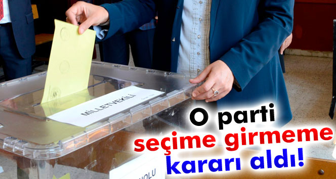 HÜDA-PAR Seçime Girmeme Kararı Aldı