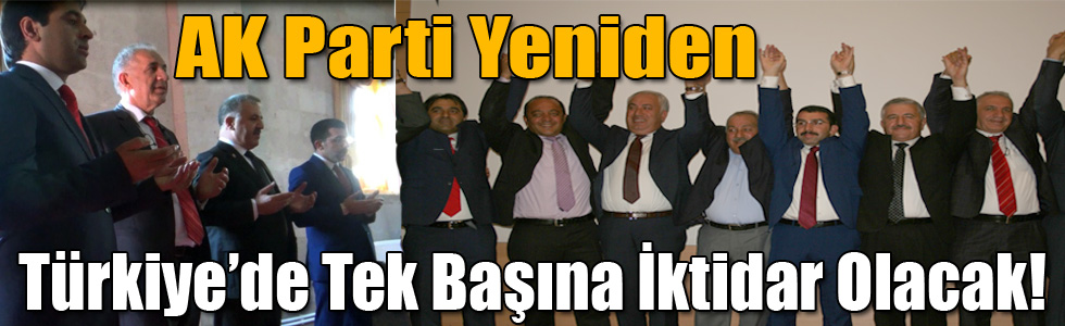 AK Parti Yeniden Türkiye’de Tek Başına İktidar Olacak!