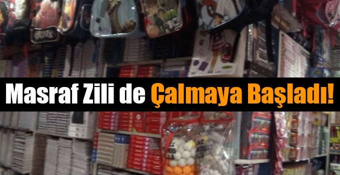 Masraf Zili de Çalmaya Başladı!