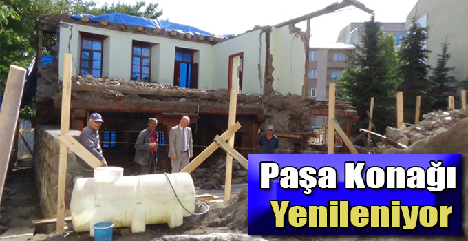 Gazi Ahmet Muhtar Paşa Konağı Yenileniyor!