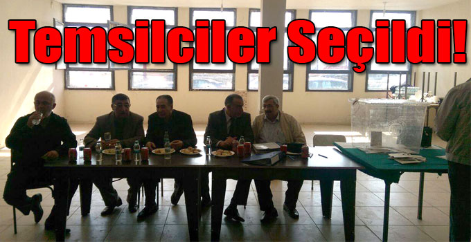 Temsilciler Seçildi!