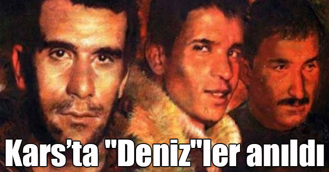 Kars Devrimci 78'liler Derneği, "Deniz"leri andı