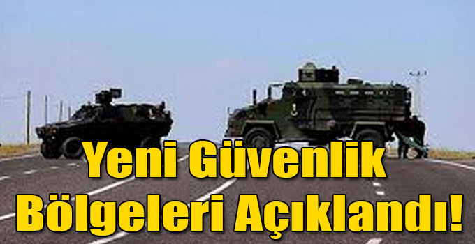 Kars Valiliği Yeni Güvenlik Bölgelerini Açıkladı!