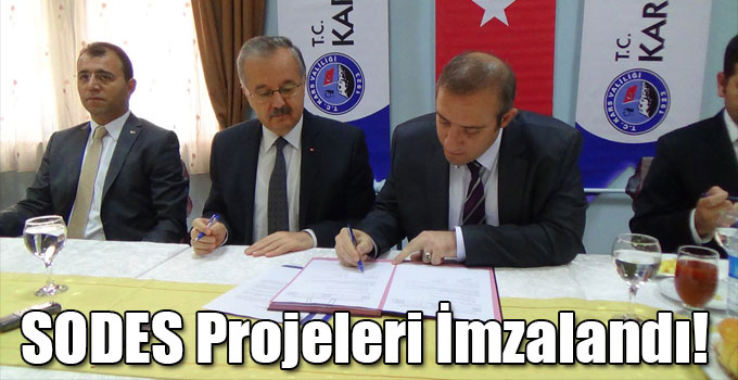 SODES Projeleri İmzalandı!