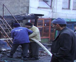 Kars’ta tüp patlaması