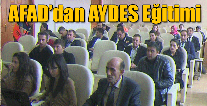 AFAD’dan AYDES Eğitimi