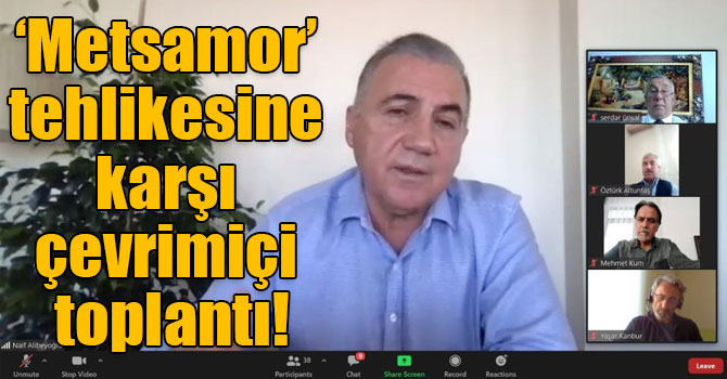 ‘Metsamor’ tehlikesine karşı çevrimiçi toplantı yapıldı