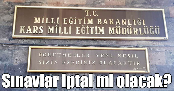 Sınavlar iptal mi olacak? Sınavlar ne zaman yapılacak?