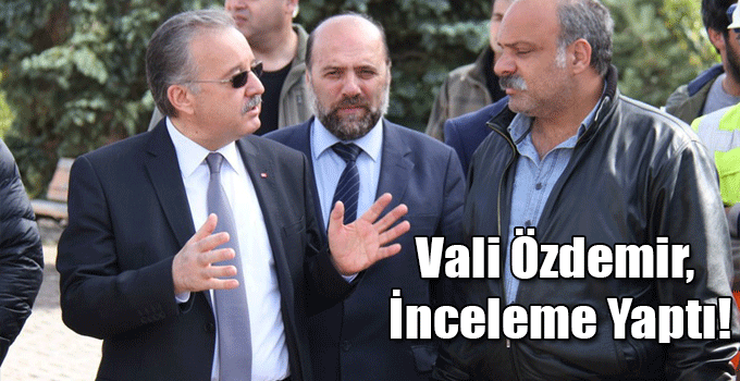 Vali Özdemir, Evliya Cami Külliyesi'nde İncelemelerde Bulundu!