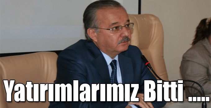 Vali Özdemir: Yatırımlarımız Bitti veya Son Aşamaya Getirdik