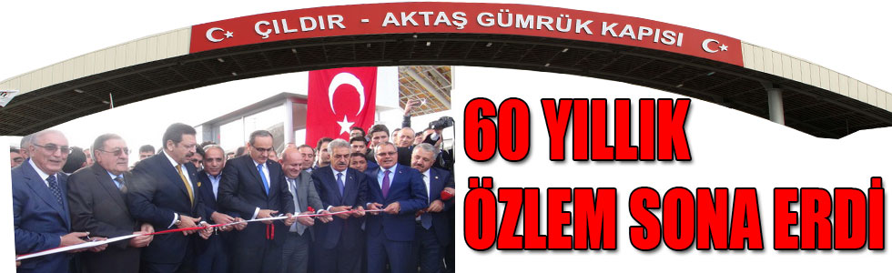 60 YILLIK ÖZLEM SONA ERDİ