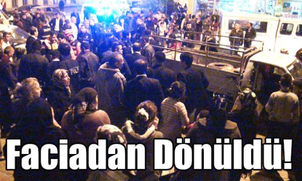 Kars’taki kazada facia ucuz atlatıldı