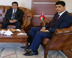 Rektörden başkonsolosa ziyaret