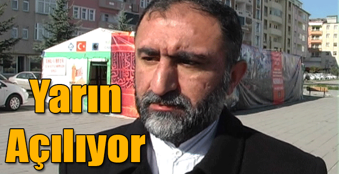 Kars'ta Aşura Çadırı Yarın Açılıyor