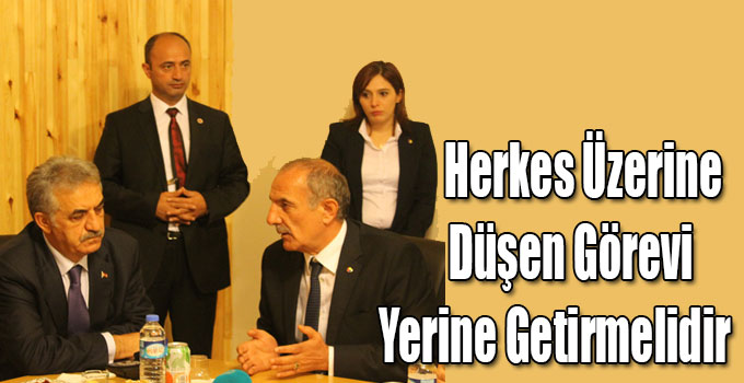 Ötegen: Herkes Üzerine Düşen Görevi Yerine Getirmelidir