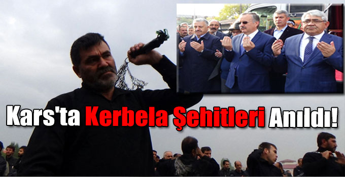 Kars'ta Kerbela Şehitleri Anıldı!