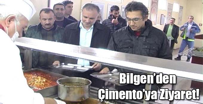 Bilgen’den Çimento’ya Ziyaret!