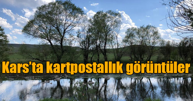 Kars’ta kartpostallık görüntüler