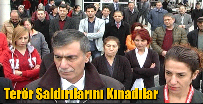 Sağlık Çalışanları Terör Saldırılarını Kınadı