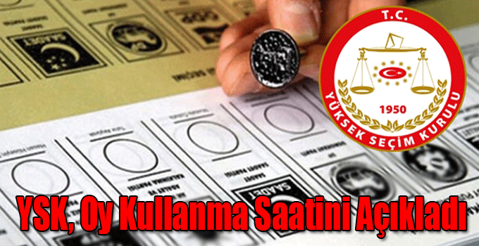 Kars, 1 Kasım’da Hangi Saatler Arası Oy Kullanılacak!