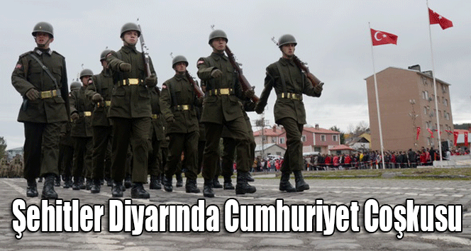 Şehitler Diyarında Cumhuriyet Coşkusu